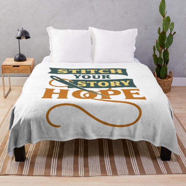 Item preview, STITCH YOUR STORY HOPE designed and sold by PlanetBoi.
