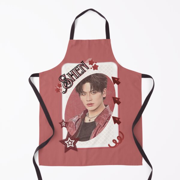 Item preview, NexT1DE NT1 Shen Debut Global Boy Group Card Red Aesthetic Collage Design designed and sold by AJUNICE STUDIO.