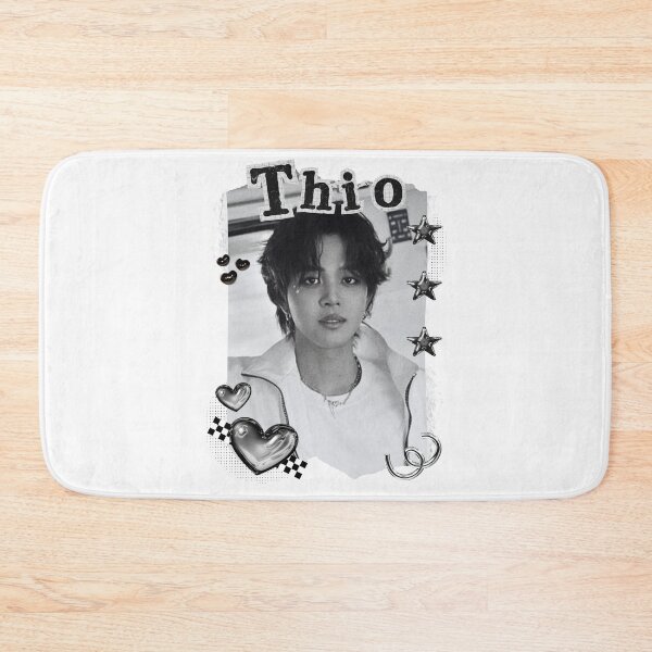 Item preview, NexT1DE NT1 Thi-o Debut Global Boy Group Black and White Collage Digital Art Portrait designed and sold by AJUNICE STUDIO.