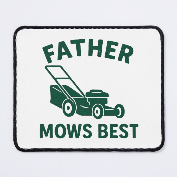 Item preview, Father Mows Best Retro Gardener designed and sold by flagylART.