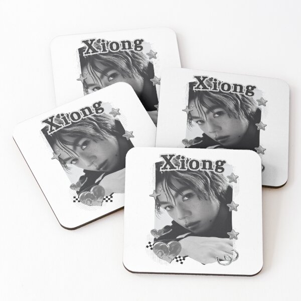 Item preview, NexT1DE NT1 Xiong Debut Global Boy Group Black and White Collage Digital Art Portrait designed and sold by AJUNICE STUDIO.