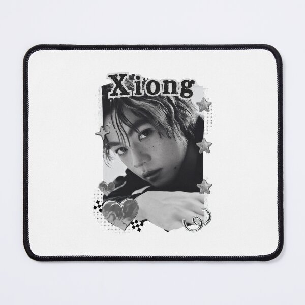Item preview, NexT1DE NT1 Xiong Debut Global Boy Group Black and White Collage Digital Art Portrait designed and sold by AJUNICE STUDIO.