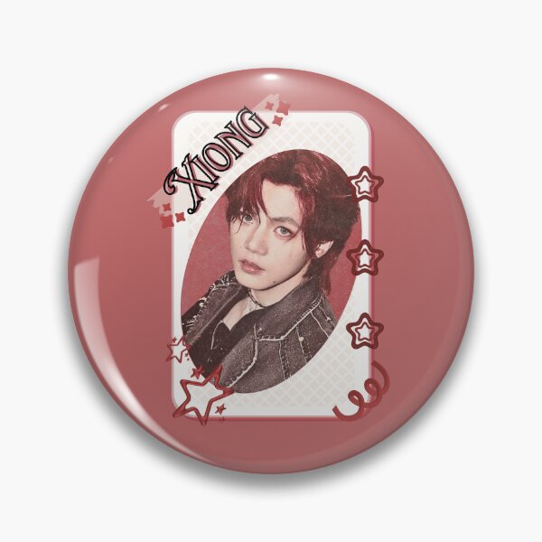 Item preview, NexT1DE NT1  Xiong Debut Global Boy Group Card Red Aesthetic Collage Design designed and sold by AJUNICE STUDIO.