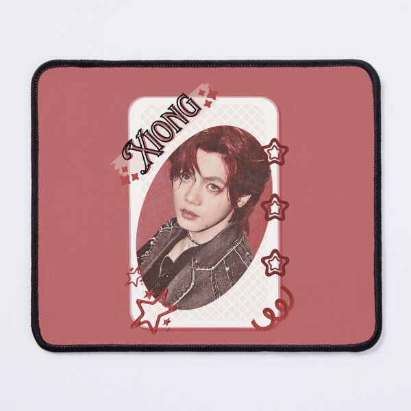 Item preview, NexT1DE NT1 Xiong Debut Global Boy Group Card Red Aesthetic Collage Design designed and sold by AJUNICE STUDIO.