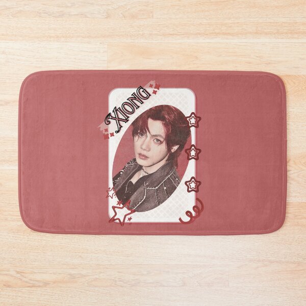 Item preview, NexT1DE NT1  Xiong Debut Global Boy Group Card Red Aesthetic Collage Design designed and sold by AJUNICE STUDIO.