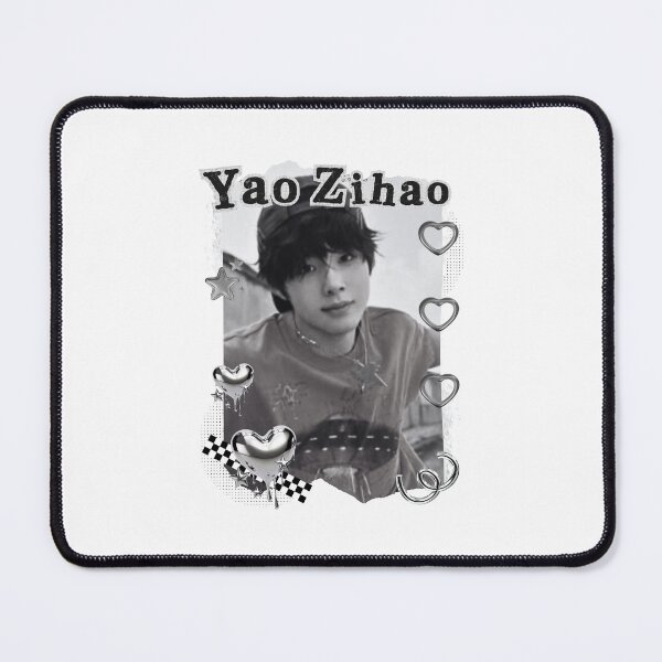 Item preview, NexT1DE NT1 Yao Zihao Debut Global Boy Group Black and White Collage Digital Art Portrait designed and sold by AJUNICE STUDIO.