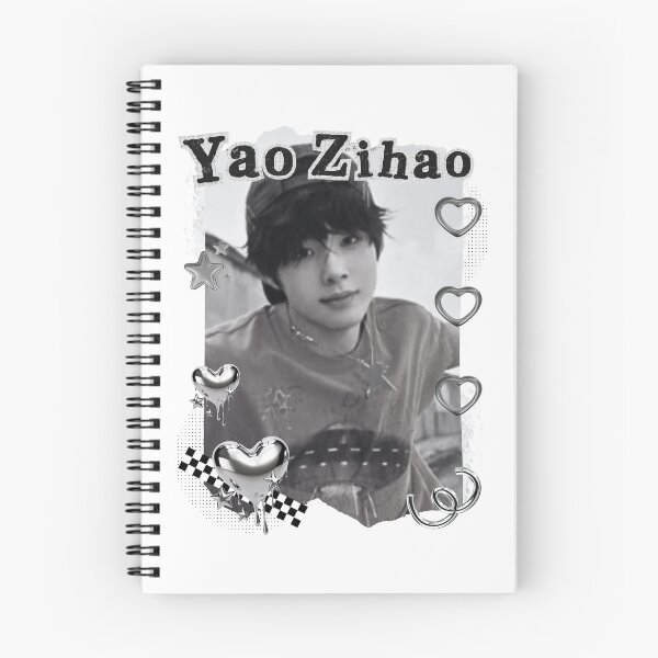 Item preview, NexT1DE NT1 Yao Zihao Debut Global Boy Group Black and White Collage Digital Art Portrait designed and sold by AJUNICE STUDIO.