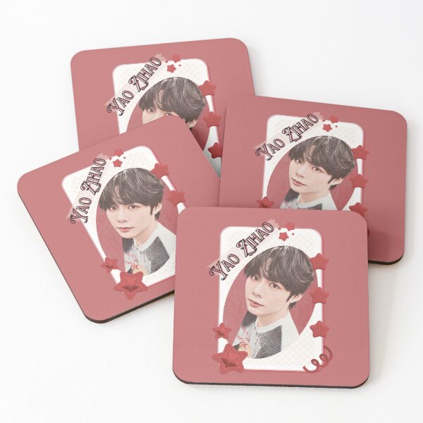 Item preview, NexT1DE NT1 Yao Zihao Debut Global Boy Group Card Red Aesthetic Collage Design designed and sold by AJUNICE STUDIO.