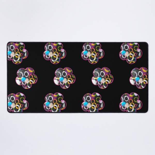 Item preview, Psychedelic Flower Energy – Bold Abstract Bloom Art • Fiore Psichedelico – Esplosione Astratta di Colori • Flor Psicodélica – Arte Abstracta Vibrante designed and sold by LenaBlueDesigns.