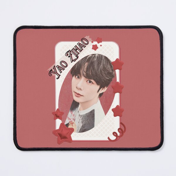 Item preview, NexT1DE NT1 Yao Zihao Debut Global Boy Group Card Red Aesthetic Collage Design designed and sold by AJUNICE STUDIO.