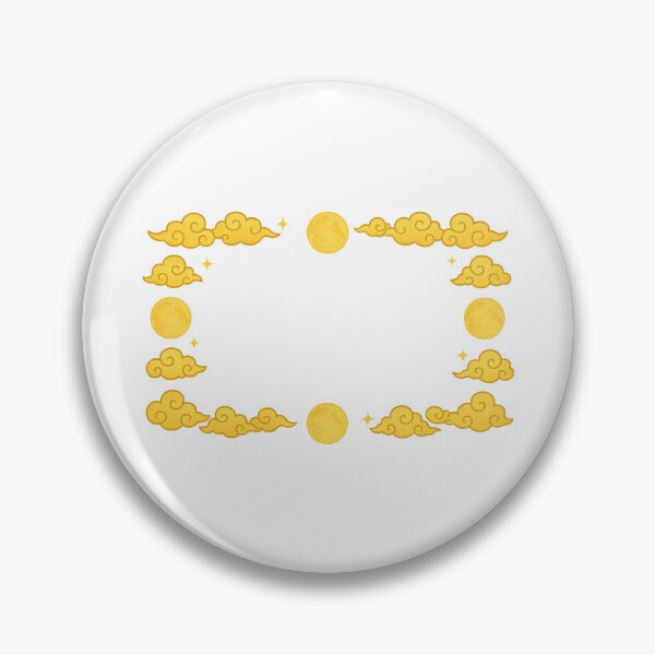 Item preview, Mid autumn festival background with golden clouds and moons, AI generated designed and sold by dvoevnore.