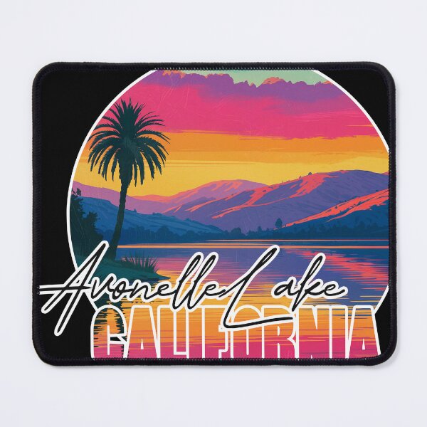 Item preview, Avonelle Lake, Tuolumne County, California, Lake sunset designed and sold by Wanderful-roads.