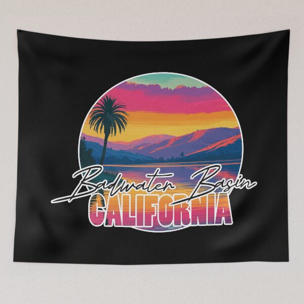 Item preview, Badwater Basin, Inyo County, California, Lake sunset designed and sold by Wanderful-roads.