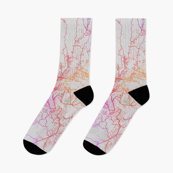 Item preview, Guatemala City Map  - Colorful designed and sold by deMAP.