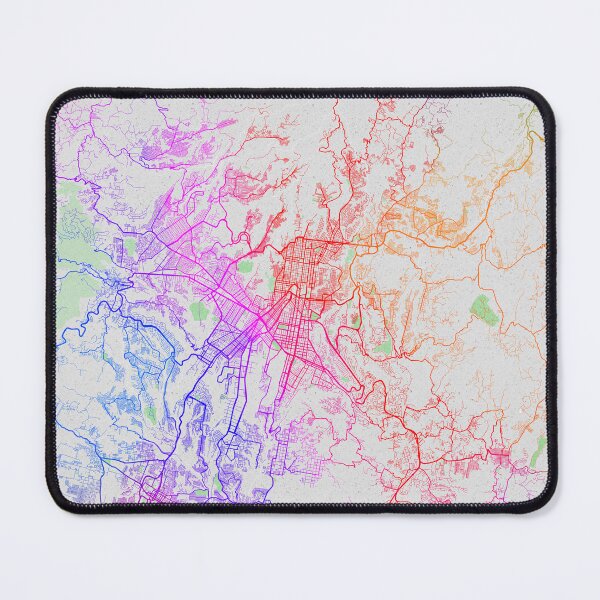 Item preview, Guatemala City Map - Colorful designed and sold by deMAP.