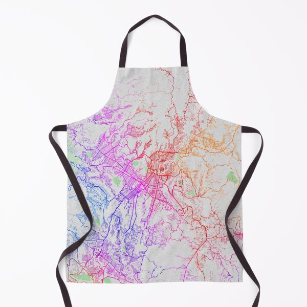 Item preview, Guatemala City Map - Colorful designed and sold by deMAP.