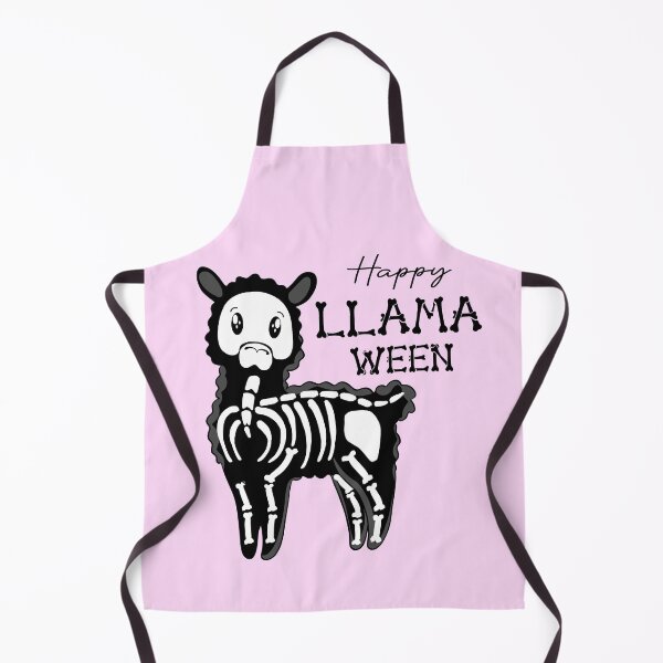 Item preview, Happy Llama-ween designed and sold by NettiesWallArt.