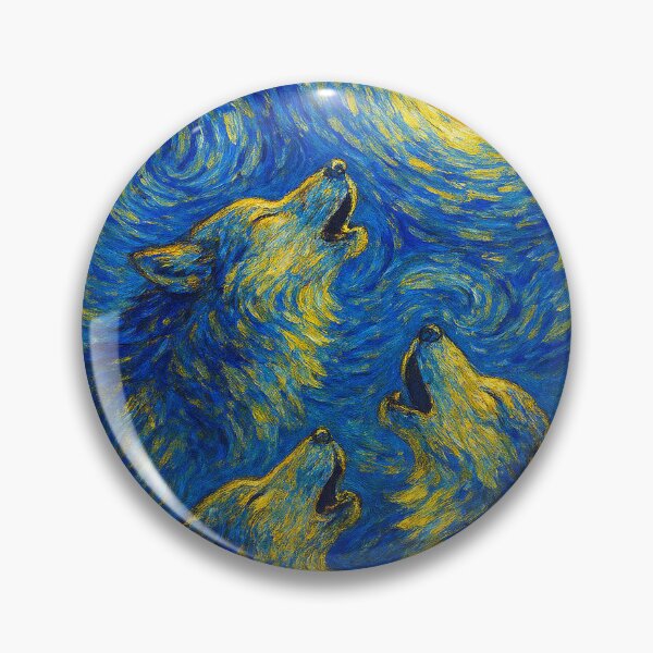 Item preview, Starry Night Wolf Pack designed and sold by alw951.