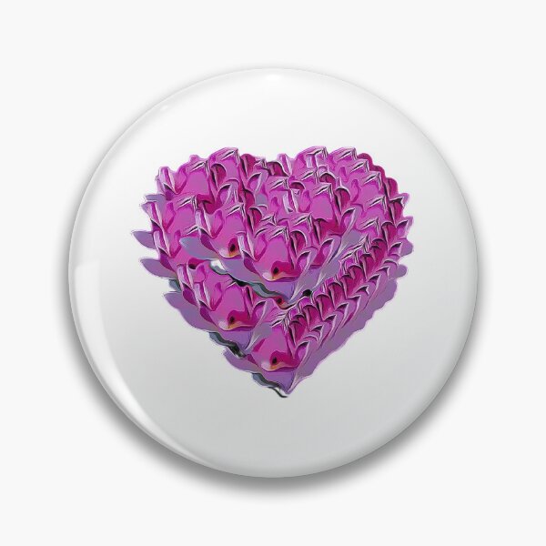 Item preview, Mashupcreativecommons Heart shaped floral Artwork designed and sold by Mashupcreativecommons.