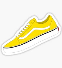 Ochre / Yellow / White - Skate Sneakers Sticker