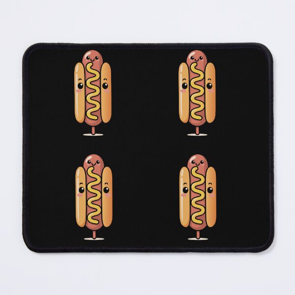 Item preview, Smiling Corndog Character – Cute Food Art Sticker designed and sold by VividOrganica.
