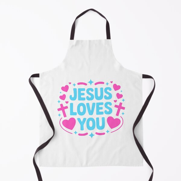 Item preview, Jesus Loves You! Pink Christian Girlie designed and sold by PMCreative.