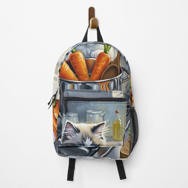 Item preview, Kitten Carrot Cooking designed and sold by GlassArtCraft.