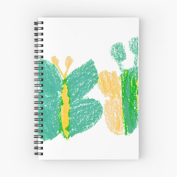 Item preview, FD 0004 D - Butterfly Crayon Pattern - Large designed and sold by o finding Studio.