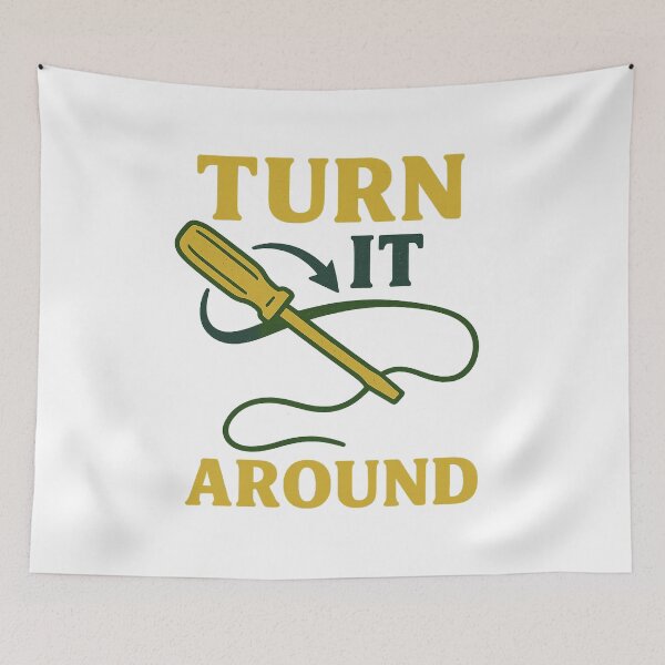 Item preview, TURN IT AROUND designed and sold by PlanetBoi.