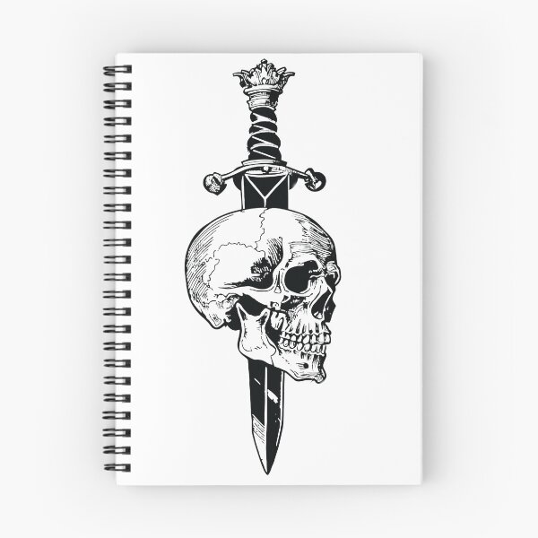 Item preview, Skull Dagger  designed and sold by MatrixTattoo.