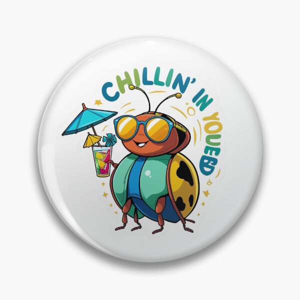 Item preview, Chilling in Your Bed | Funny Bedbug Design | Quirky Humor Art designed and sold by KiValuate.