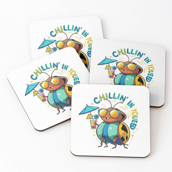 Item preview, Chilling in Your Bed | Funny Bedbug Design | Quirky Humor Art designed and sold by KiValuate.