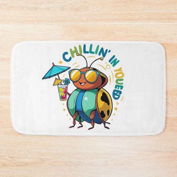 Item preview, Chilling in Your Bed | Funny Bedbug Design | Quirky Humor Art designed and sold by KiValuate.