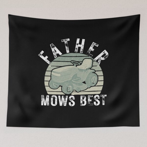 Item preview, Father Mows Best Classic Lawn designed and sold by flagylART.