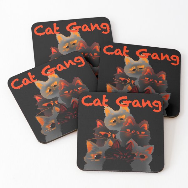Item preview, Cat Gang designed and sold by Lil’ Ember Eyes.