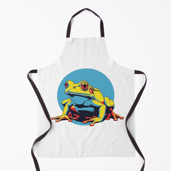 Item preview, Pop Art Frog – Neon Vibes designed and sold by Snappy Splash.