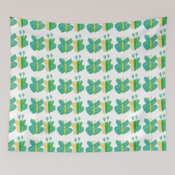 Item preview, FD 0004 D - Butterfly Crayon Pattern designed and sold by o finding Studio.