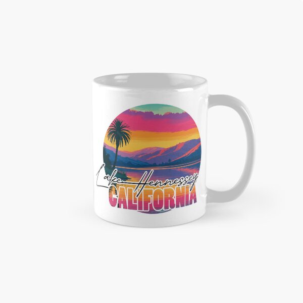 Item preview, Lago Hennessey, condado de Napa, California, puesta de sol en el lago designed and sold by Wanderful-roads.