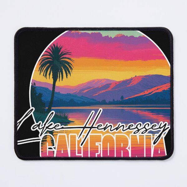 Item preview, Lake Hennessey, Napa County, California, Lake sunset designed and sold by Wanderful-roads.