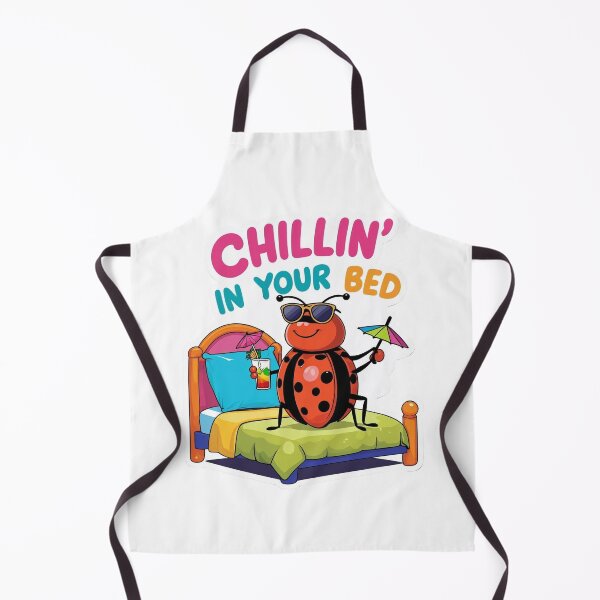 Item preview, Chilling in Your Bed | Bedbug Cartoon Sticker | Funny Pest Humor designed and sold by KiValuate.