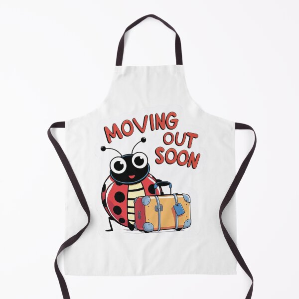 Item preview, Moving Out Soon | Funny Bedbug Design | Quirky Pest Humor designed and sold by KiValuate.