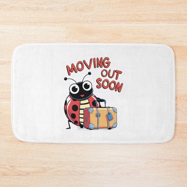 Item preview, Moving Out Soon | Funny Bedbug Design | Quirky Pest Humor designed and sold by KiValuate.