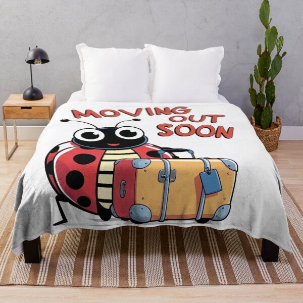 Item preview, Moving Out Soon | Funny Bedbug Design | Quirky Pest Humor designed and sold by KiValuate.