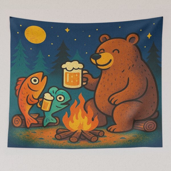 Item preview, Animals thinking about fate designed and sold by Sawolta30340.