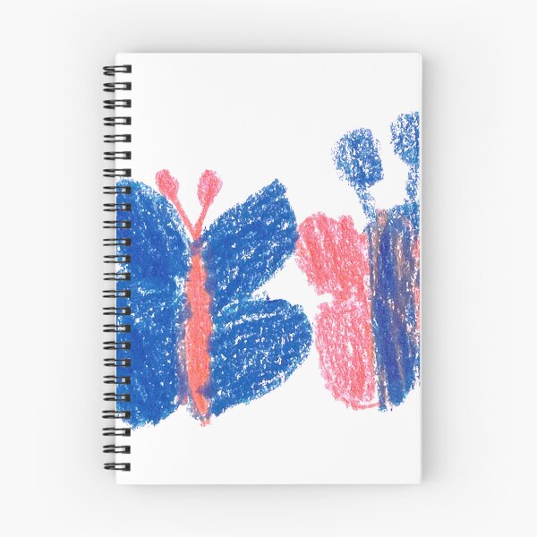 Item preview, FD 0004 C - Butterfly Crayon Pattern - Large designed and sold by o finding Studio.