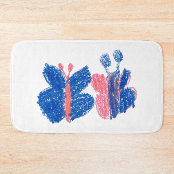 Item preview, FD 0004 C - Butterfly Crayon Pattern - Large designed and sold by o finding Studio.