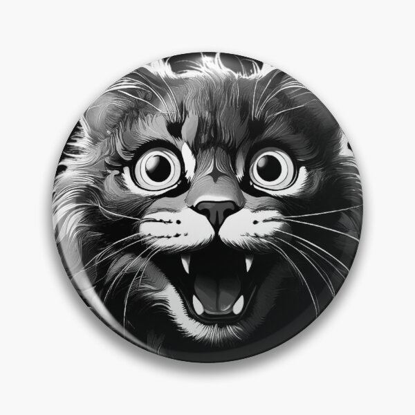 Item preview, Crazy cat designed and sold by Martika7.