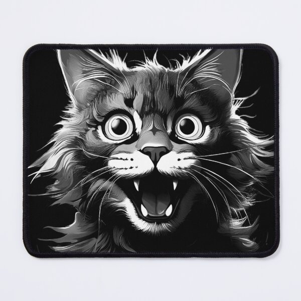 Item preview, Crazy cat designed and sold by Martika7.