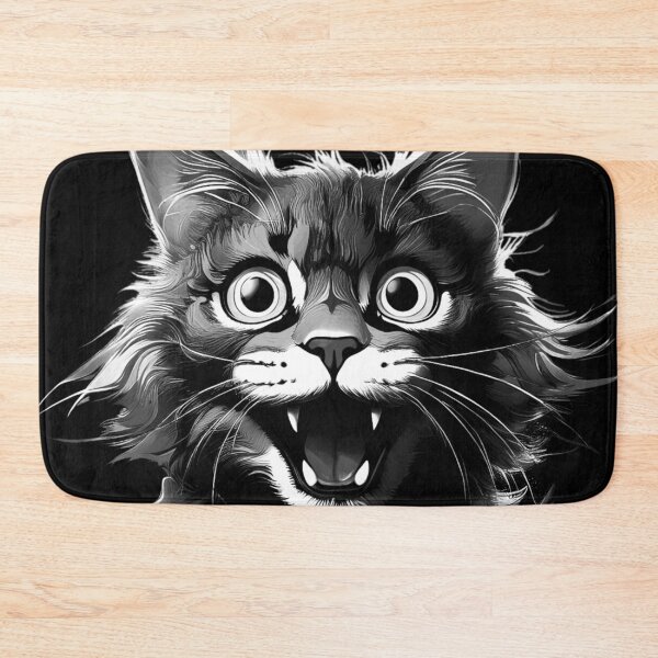 Item preview, Crazy cat designed and sold by Martika7.