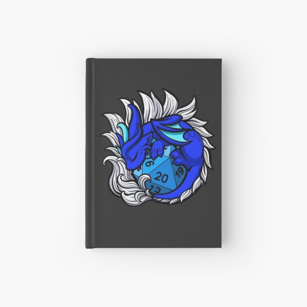 Sleeping Dice Dragon Hardcover Journal